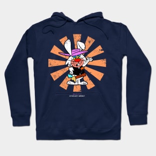 Ricochet Rabbit Retro Japanese Hoodie